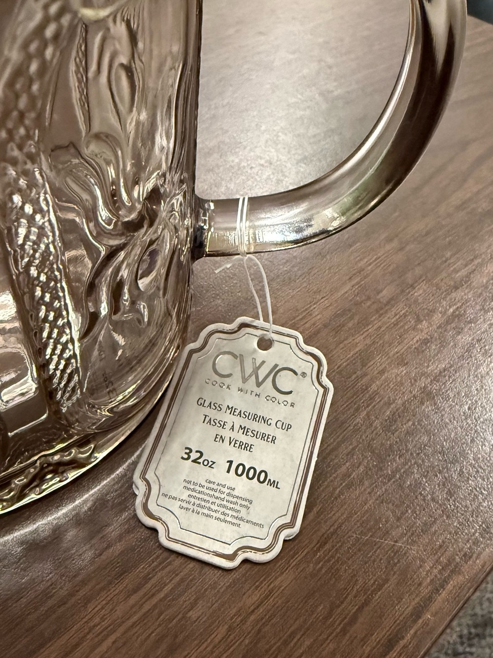 CWC Halloween Glass Measuring Cup 32oz - Picture 3 of 3